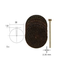 Отрезные диски армированные с держателем 38 мм Proxxon (28818)